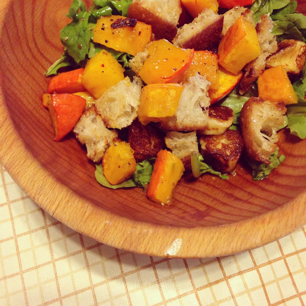 bread cheese salad